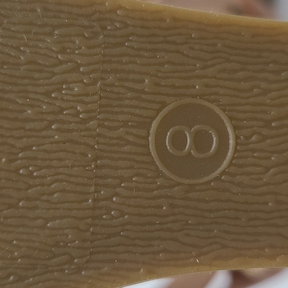 853- Vegan Pazzle Platform Sandals Size 8 NWT - Picture 11 of 12